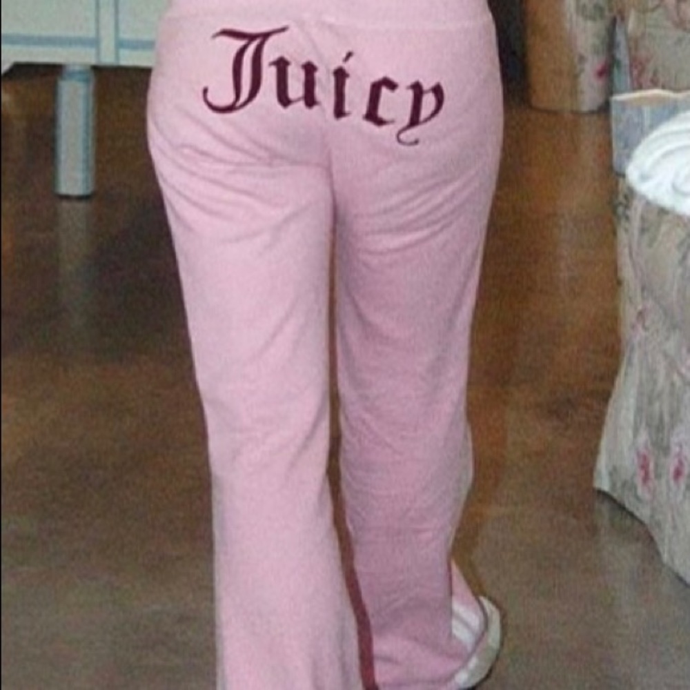 ISO !!! Juicy couture juicy pants blue/pink
